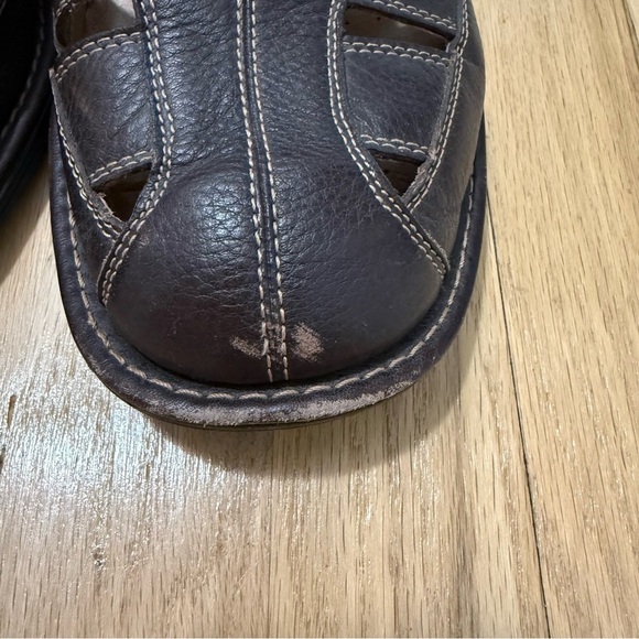 Propet Men\'s Brown Leather Sandals Size 8 main image 9